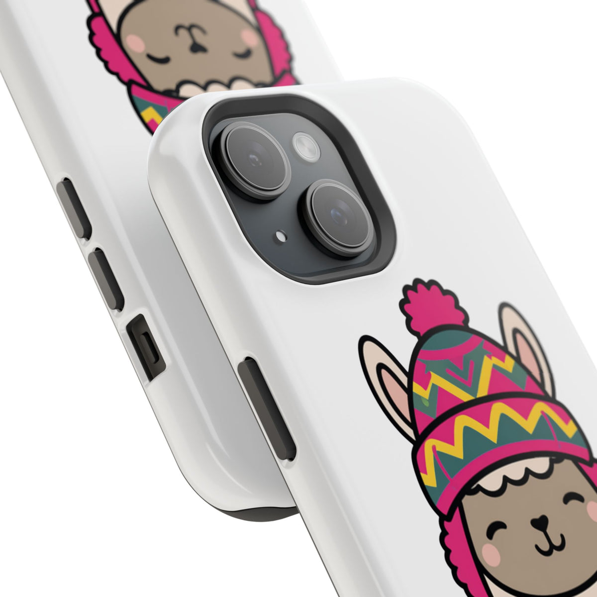 Best Peru Phone Case – Cute Llama with Chullo | Peruvian Gift