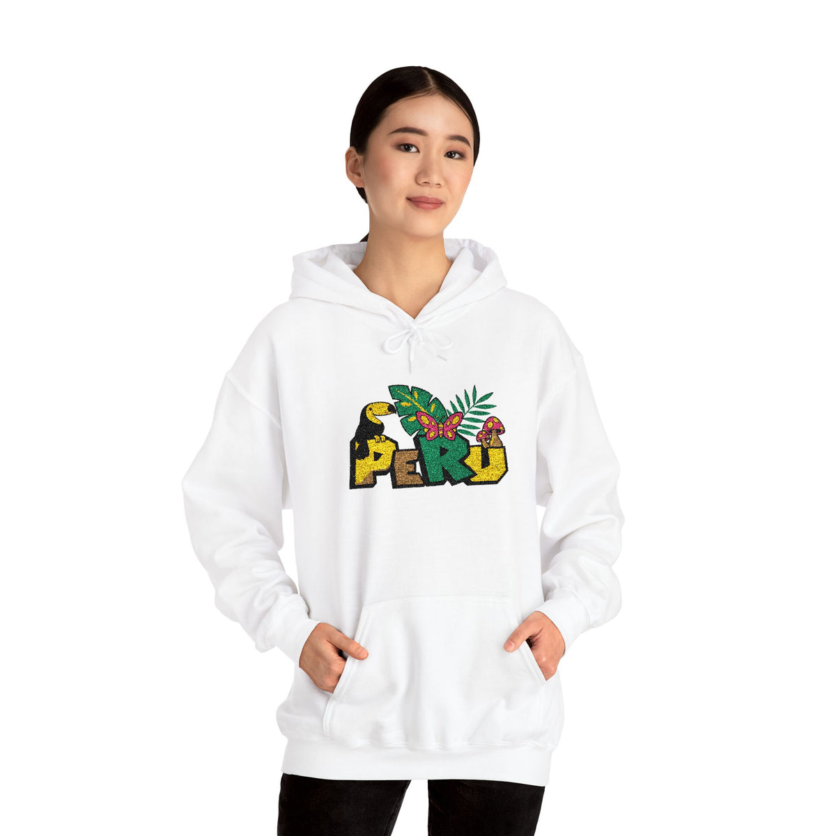 Best Peru Jungle Hoodie - Embroidered Toucan Amazon Gift