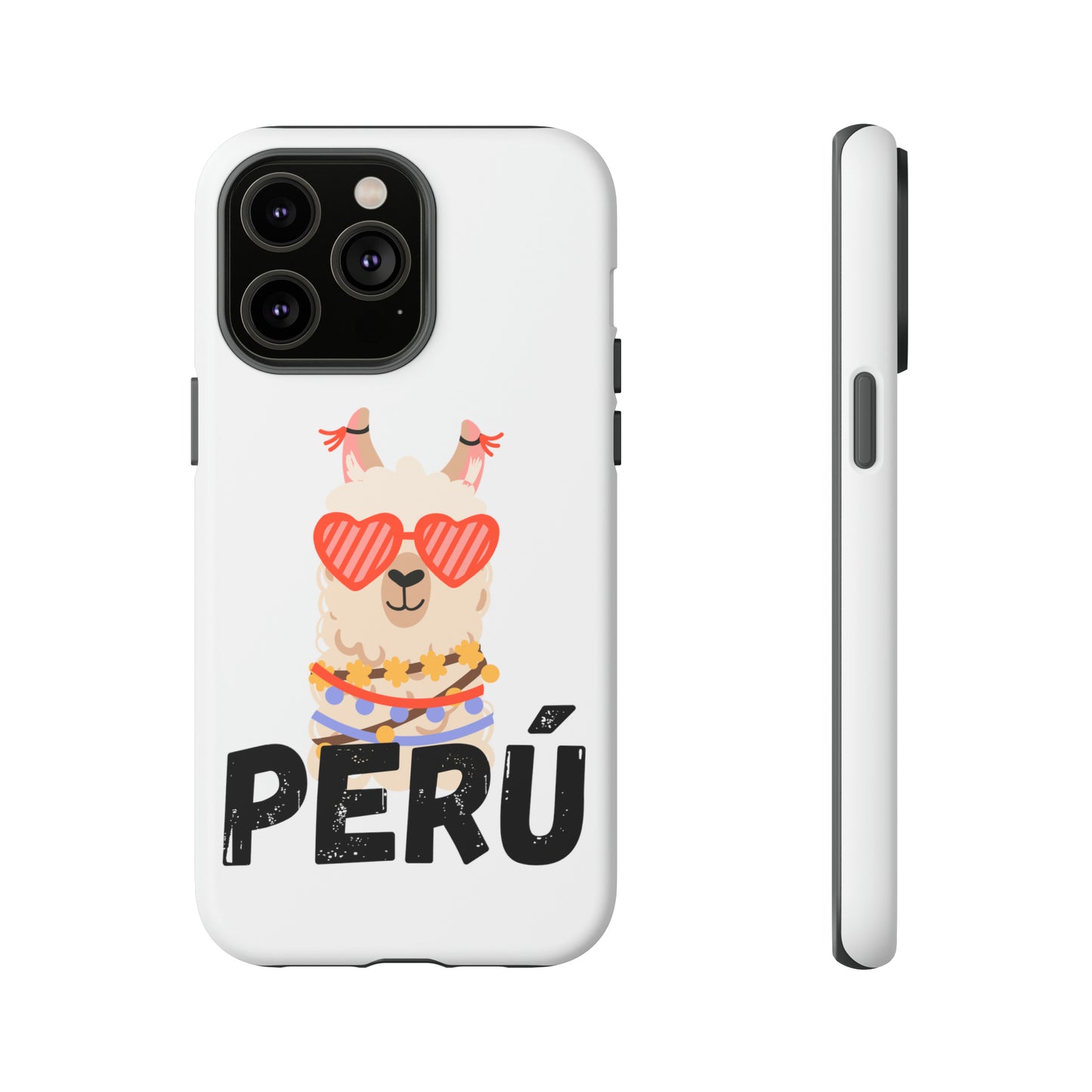 Tough iPhone  Cases "Peruvian Llama"