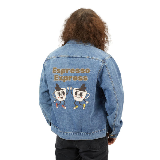 Best Men's Coffee Jacket That's Serving Espresso Express Style: Double Shot Denim