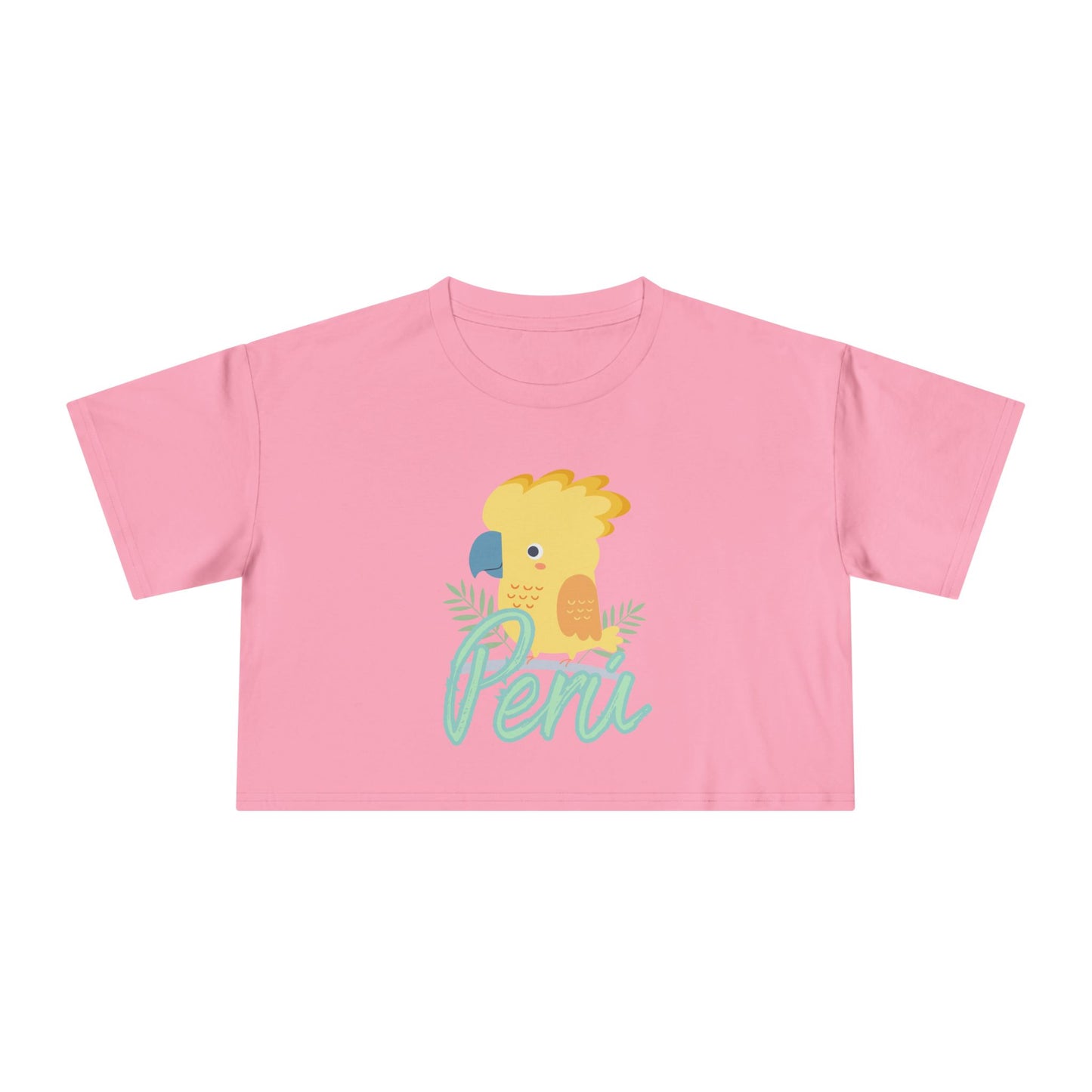 Best Peru Cockatoo Crop Top | Peruvian Gift USA