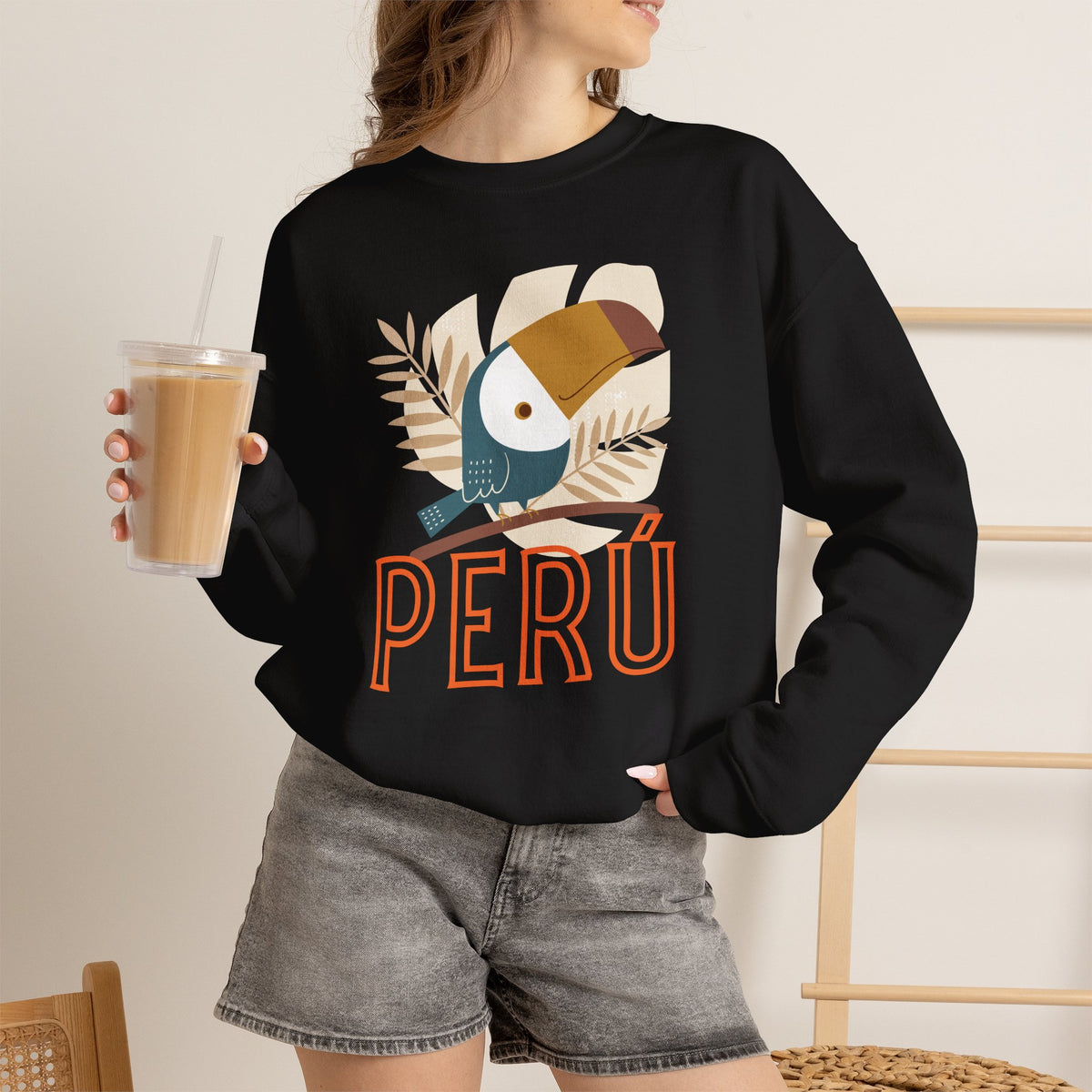 Best Peruvian Unisex Sweatshirt "Peru Toucan"