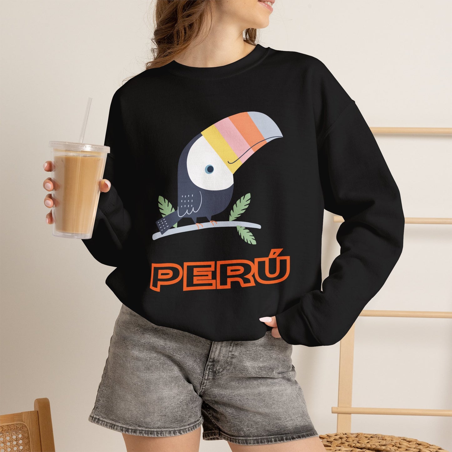 Best Peruvian Unisex Sweatshirt "Tropical Peru"