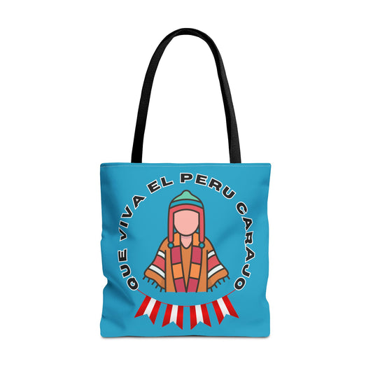 Best Peruvian Tote Bag "Que Viva el PERU Carajo"