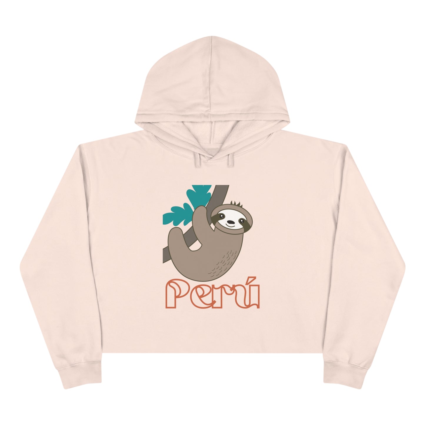 Peruvian Crop Hoodie "Perezozo"