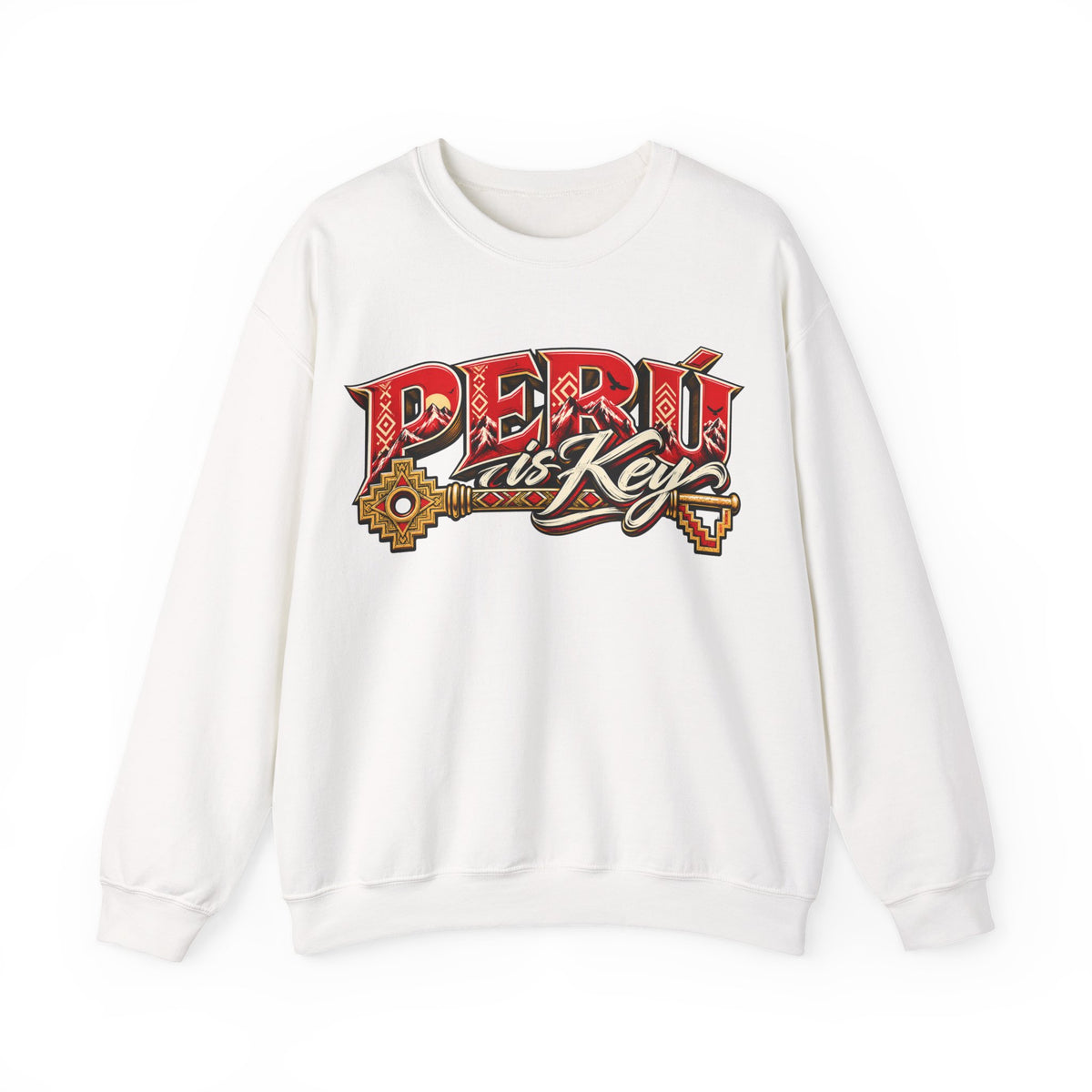 Best Peru is Key Sweatshirt - Andes Sun & Condor Crewneck