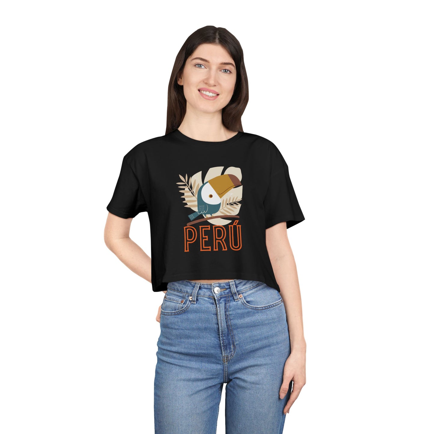 Best Peru Toucan Crop Top | Peruvian Gift USA