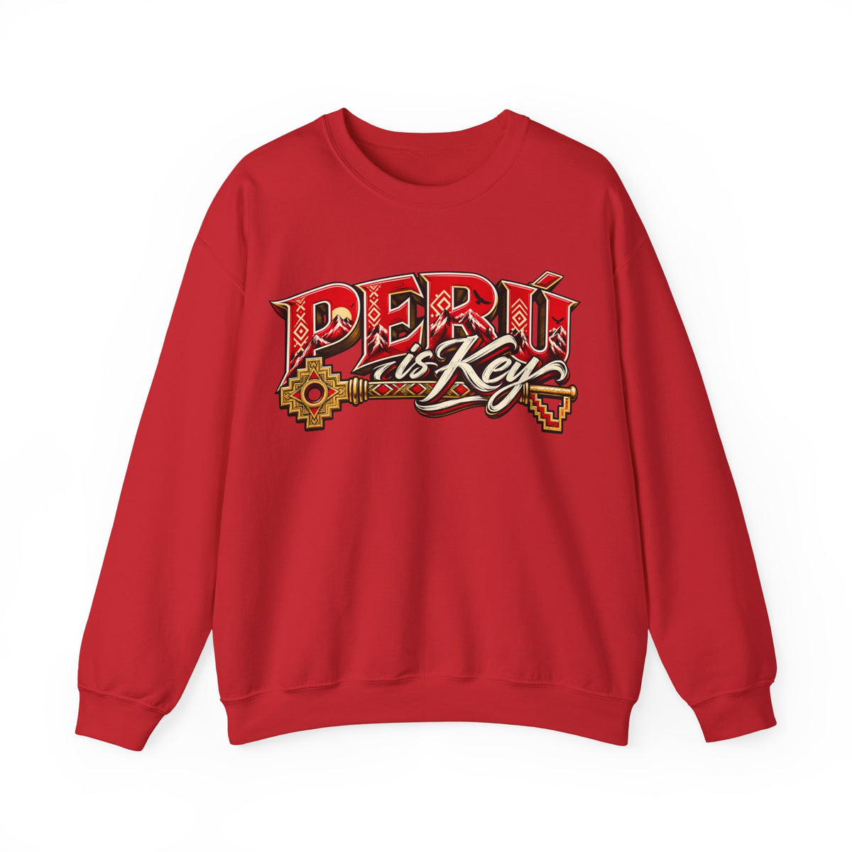 Best Peru is Key Sweatshirt - Andes Sun & Condor Crewneck