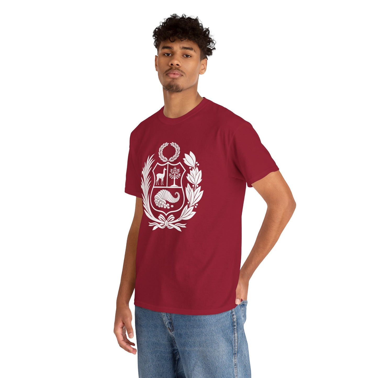 Best Peru Coat of Arms T-Shirt USA Unisex Peruvian Pride Tee