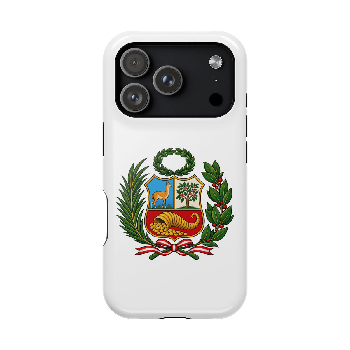 Best Peru Coat of Arms Phone Case - Escudo Nacional Gift