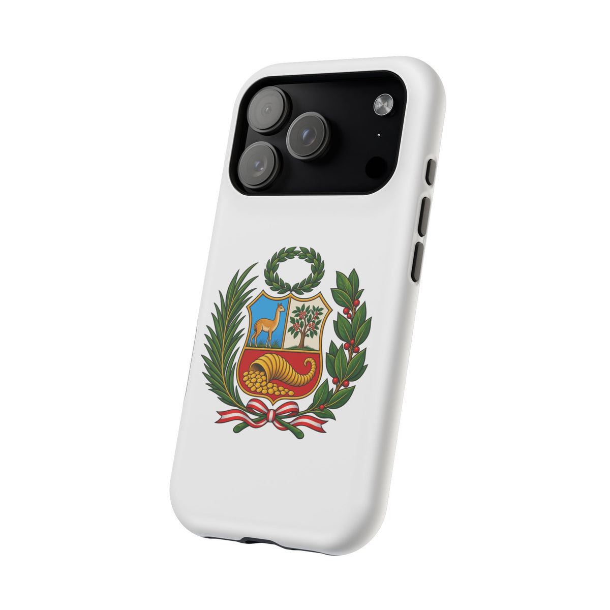 Best Peru Coat of Arms Phone Case - Escudo Nacional Gift
