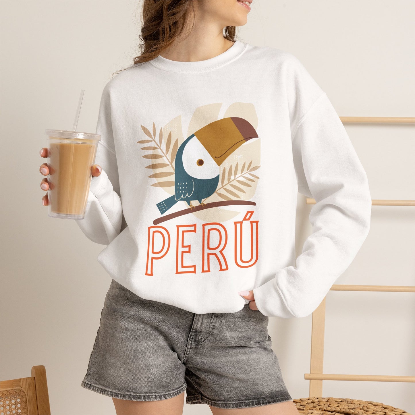 Best Peruvian Unisex Sweatshirt "Peru Toucan"