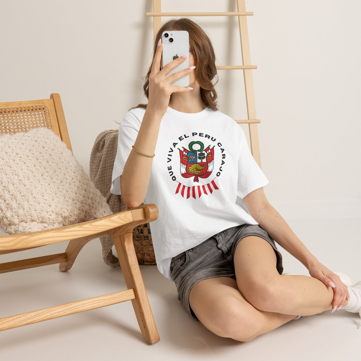 Best Que Viva El Peru Carajo T-Shirt USA Unisex Pride Tee