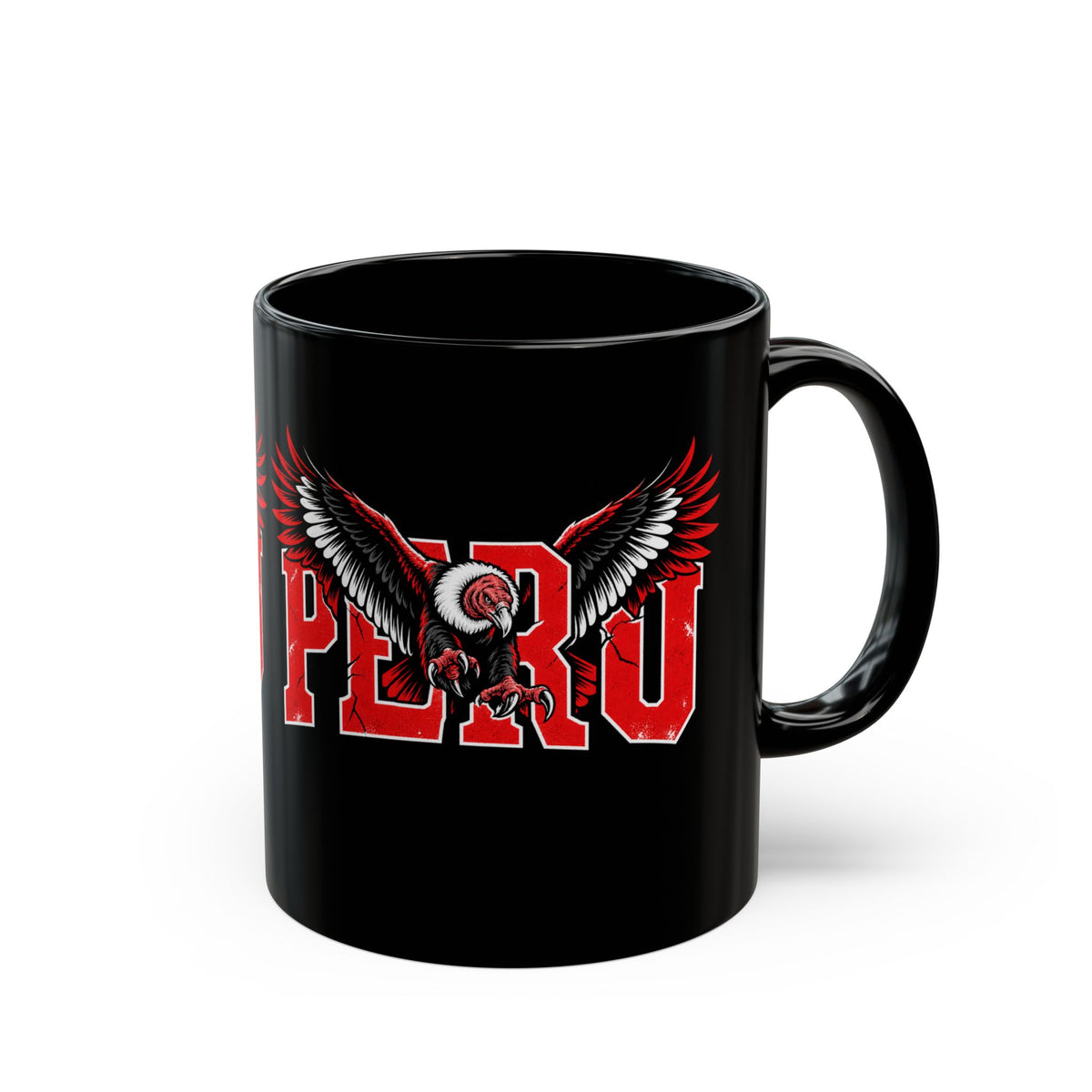 Best Peruvian Black Coffee Mug "Peru Condor Bold"