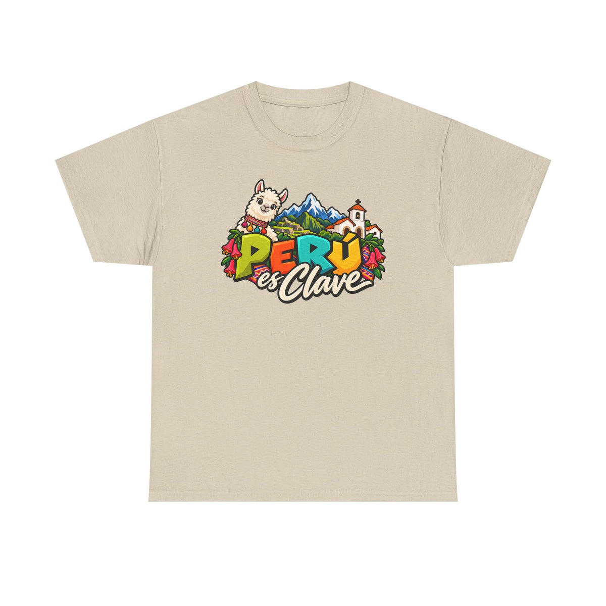 Best Perú es Clave T-Shirt - Alpaca & Machu Picchu Tee Gift