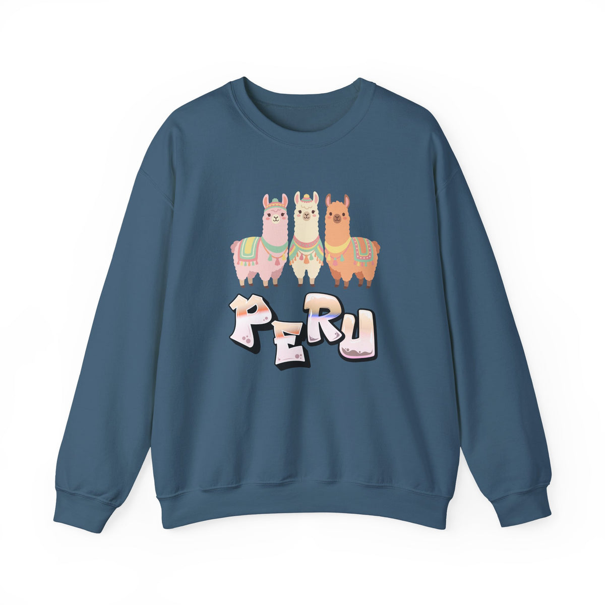 Best Peru Three Llamas Sweatshirt - Peruvian Crewneck