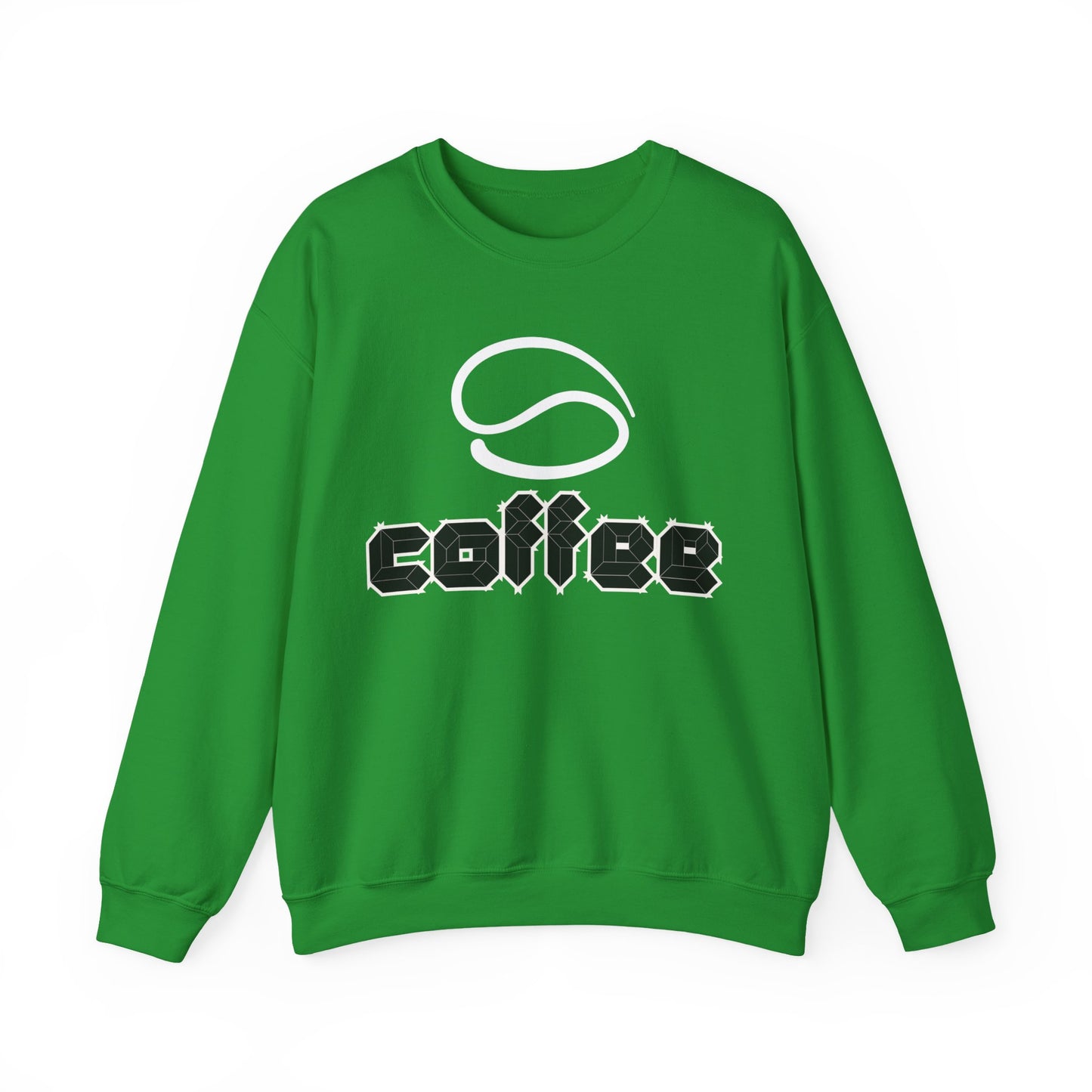 🔴☕ Bold Coffee Sweatshirt USA | Eco-Friendly Unisex Coffee Sweater