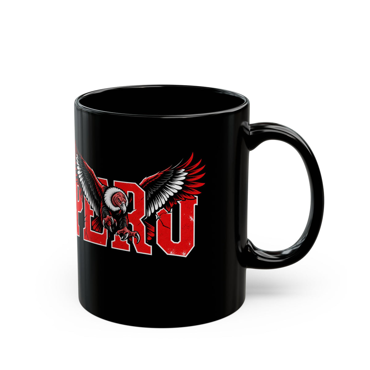 Best Peruvian Black Coffee Mug "Peru Condor Bold"