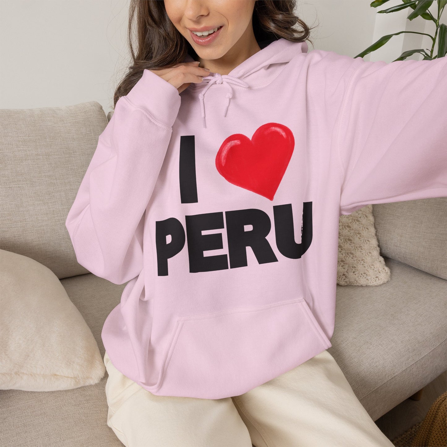 Best I Love Peru Unisex Hoodie - Peruvian Tee
