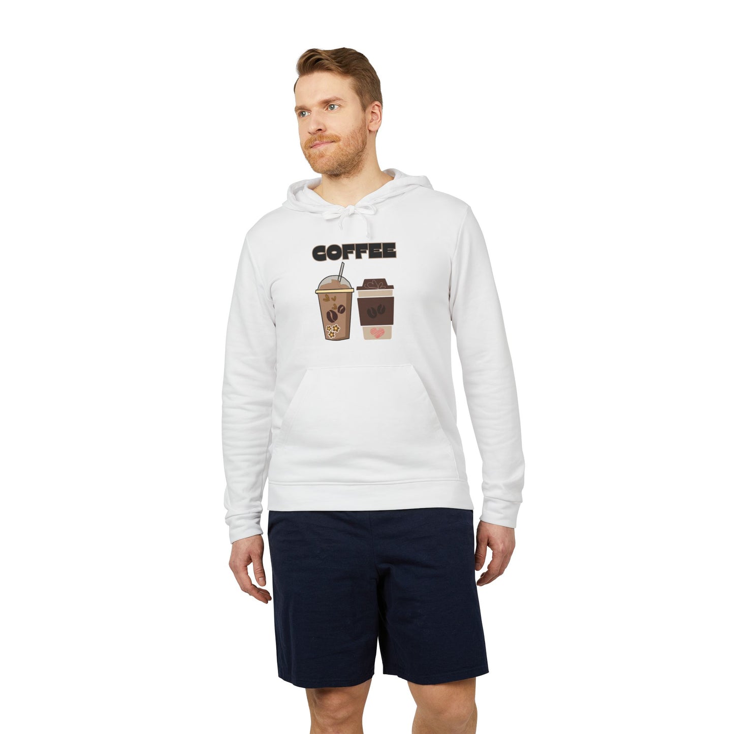 Best Customized adidas Unisex Fleece Coffee Hoodie For Coffee Addicts