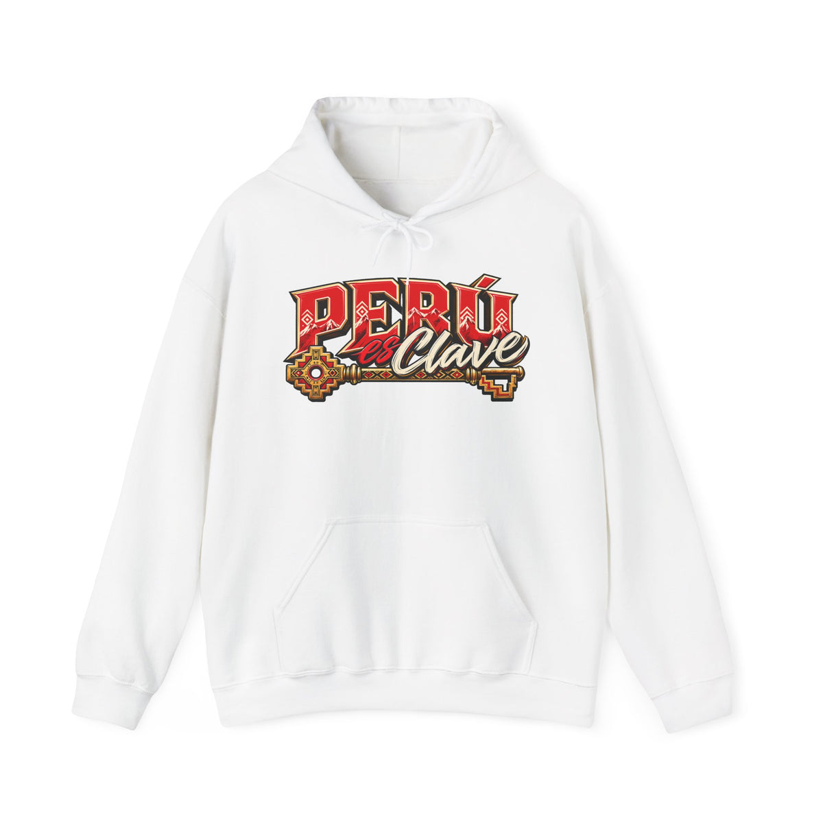Best Perú es Clave Hoodie - Gold Key & Andes Design Gift