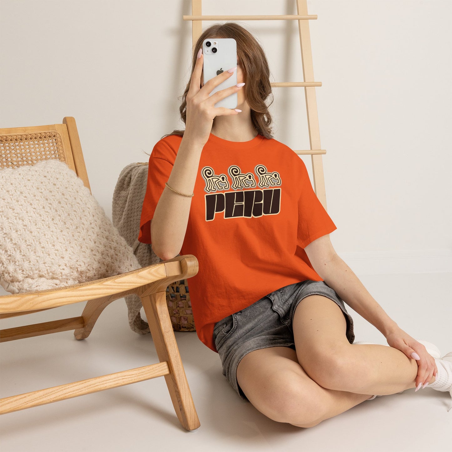 Best Peru Nazca Monkey T-Shirt - Peruvian Tee