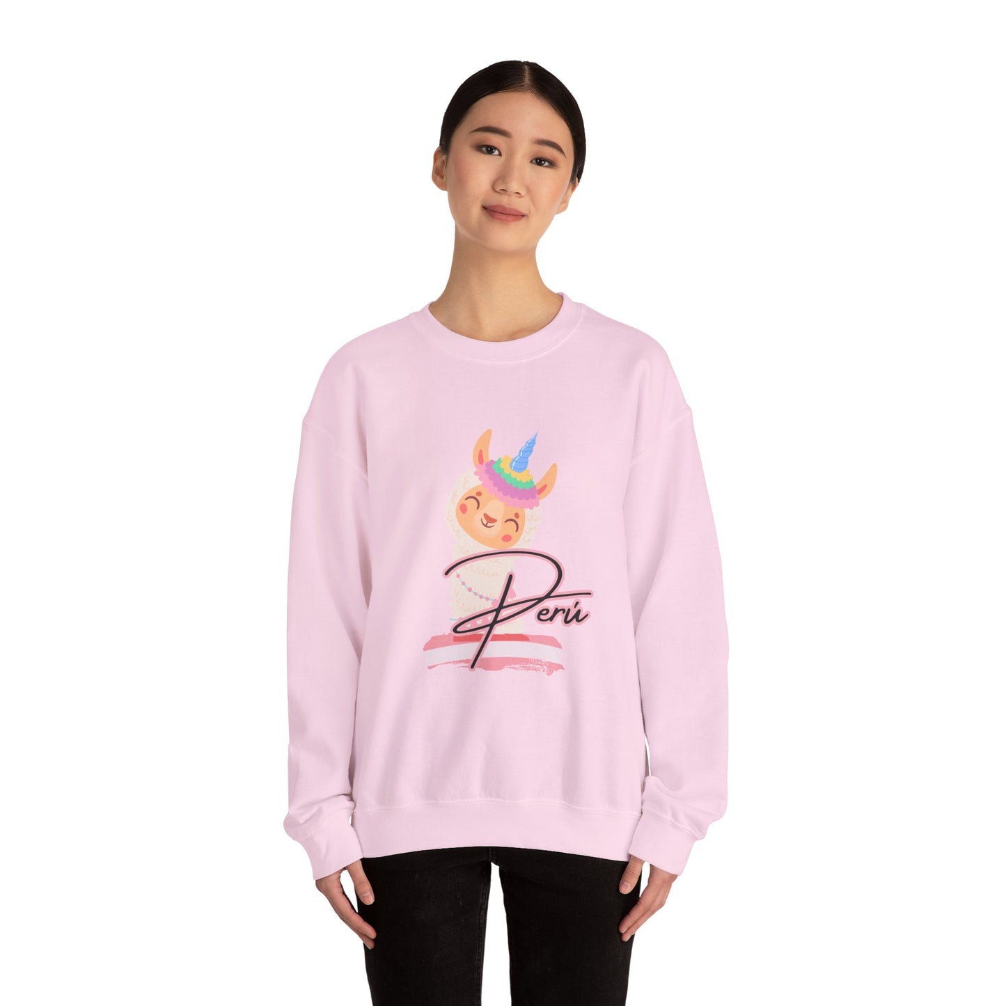 Best Unisex Sweatshirt Peruvian Inspired "Llama Unicorn"