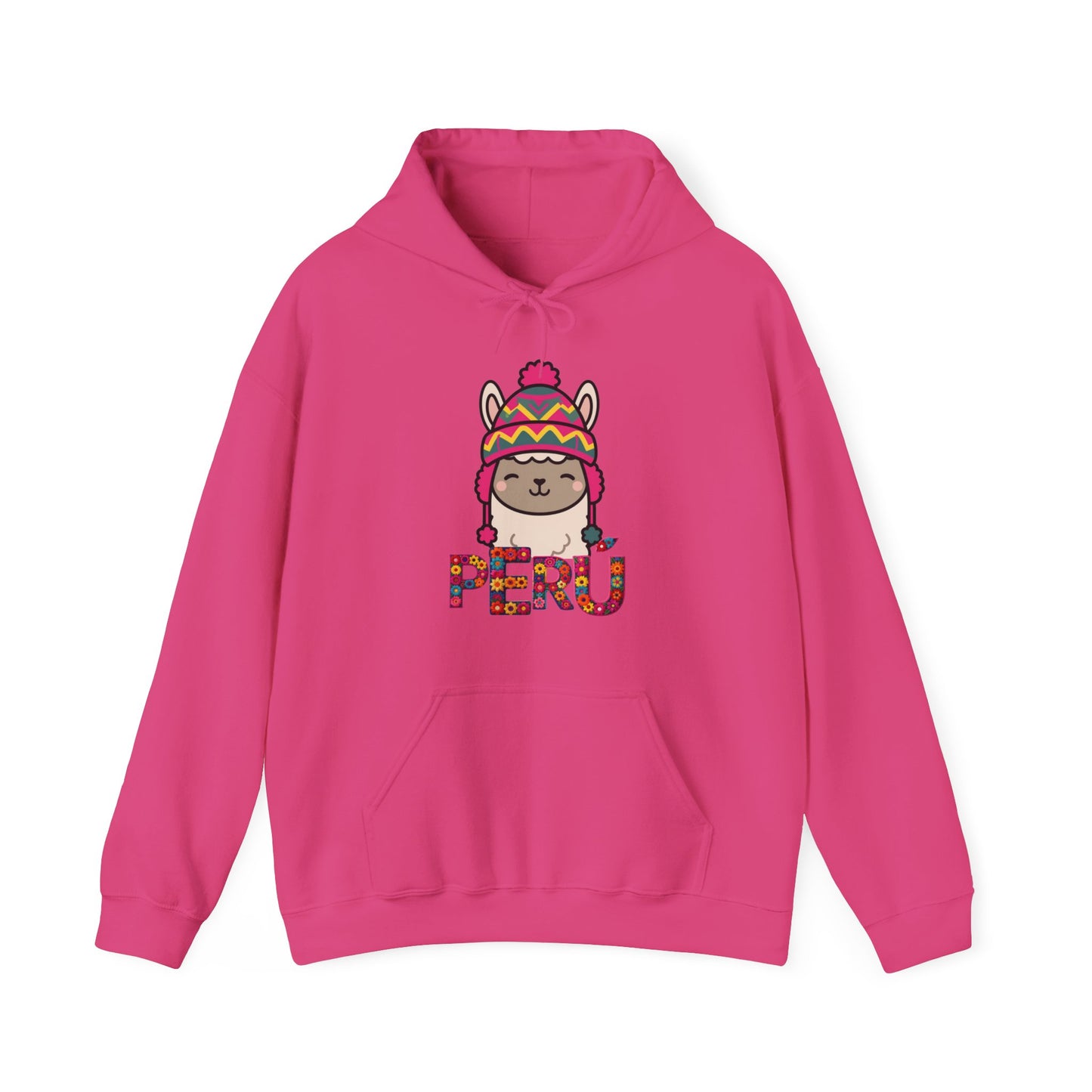 Best Peru Llama Chullo Hoodie - Cute Peruvian