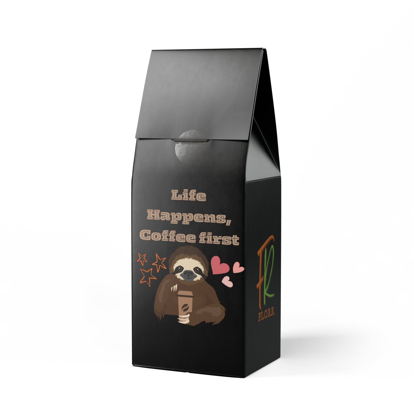 Best Coffee Blend (MEDIUM-DARK ROAST) "Life Happens, Coffee First"