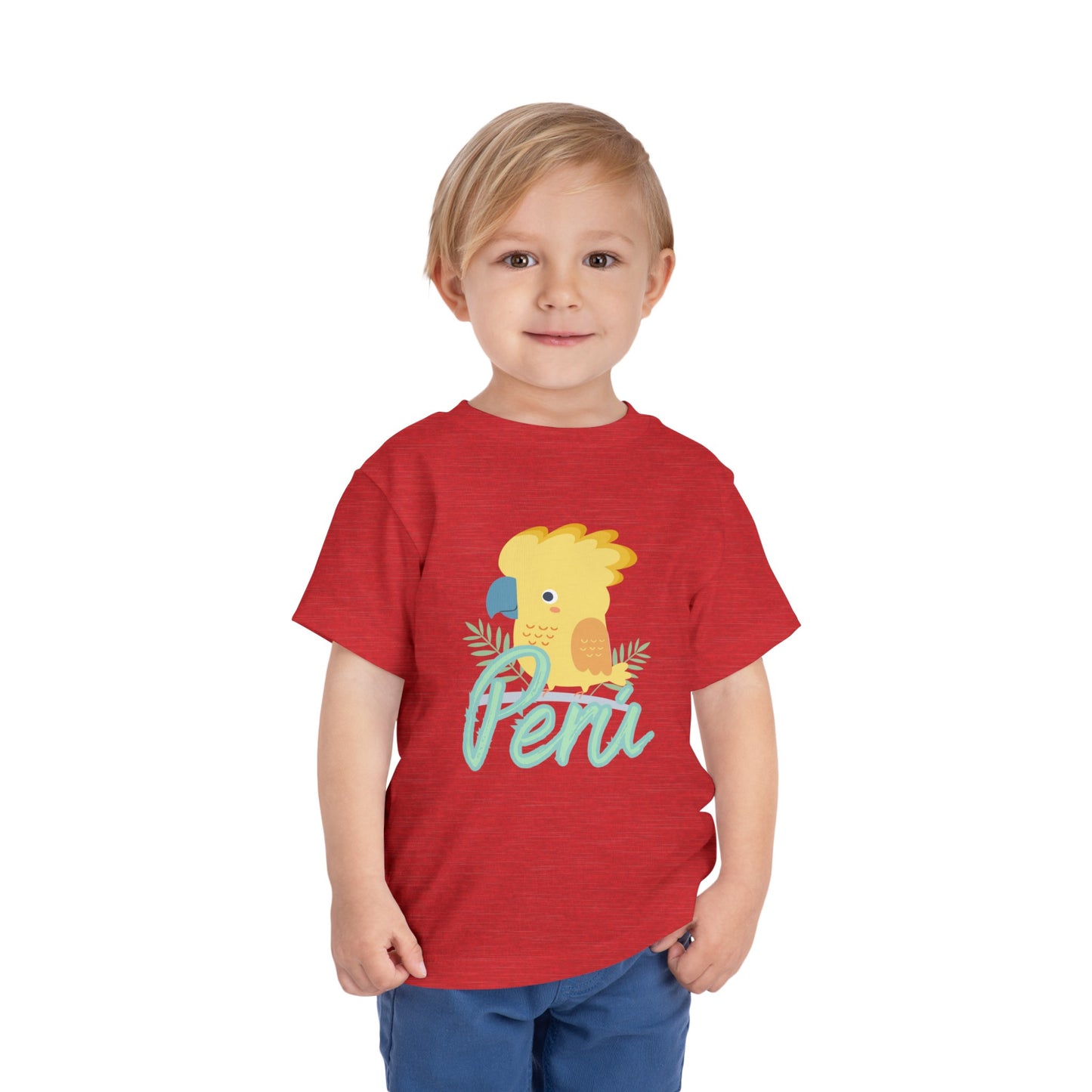 Best PeruvianToddler Short Sleeve Tee "Peru Jungle"