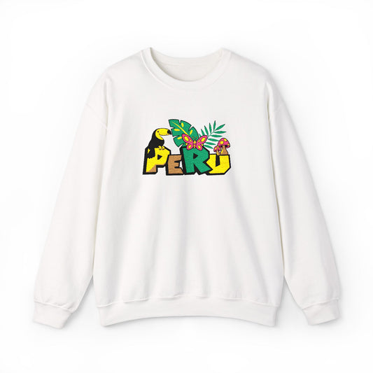 Best Peru Jungle Embroidered Sweatshirt USA