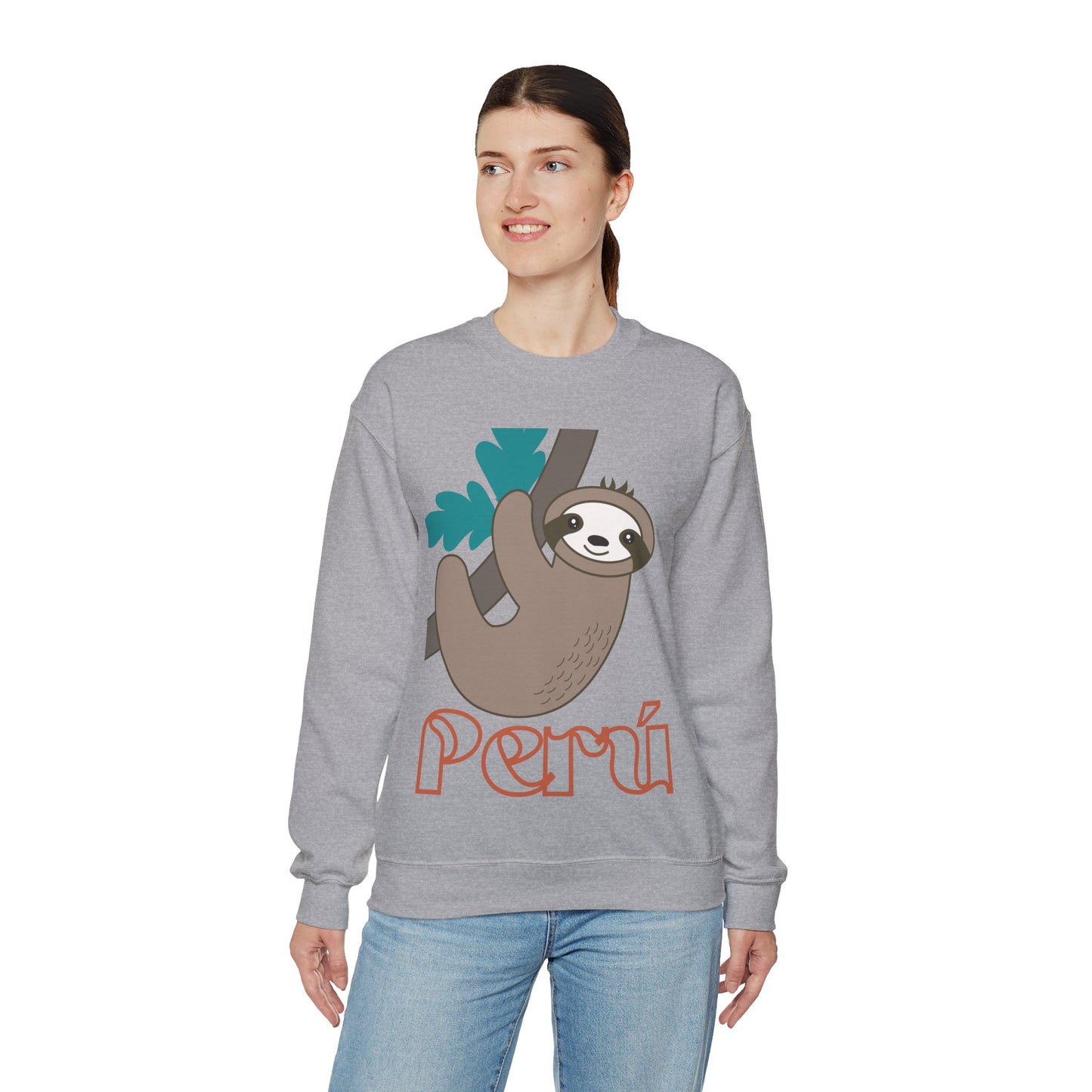 Best Unisex Peruvian Sweatshirt "Peru Rain Forest"