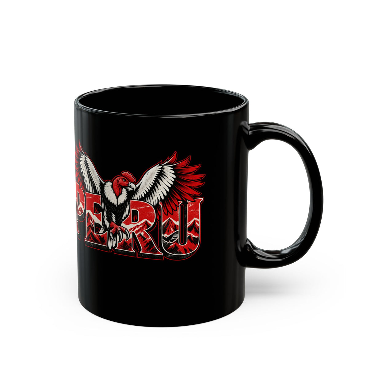 Best Peruvian Black Coffee Mug "Peru Condor"