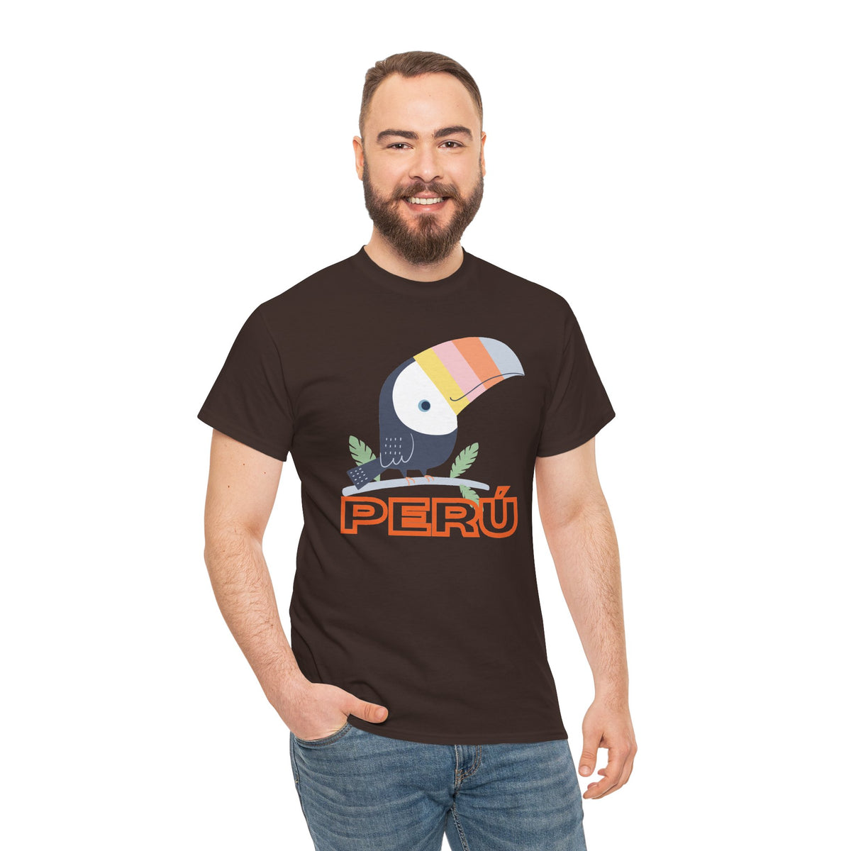 Best Peru Colorful Toucan T-Shirt USA Unisex Tropical Bird Tee