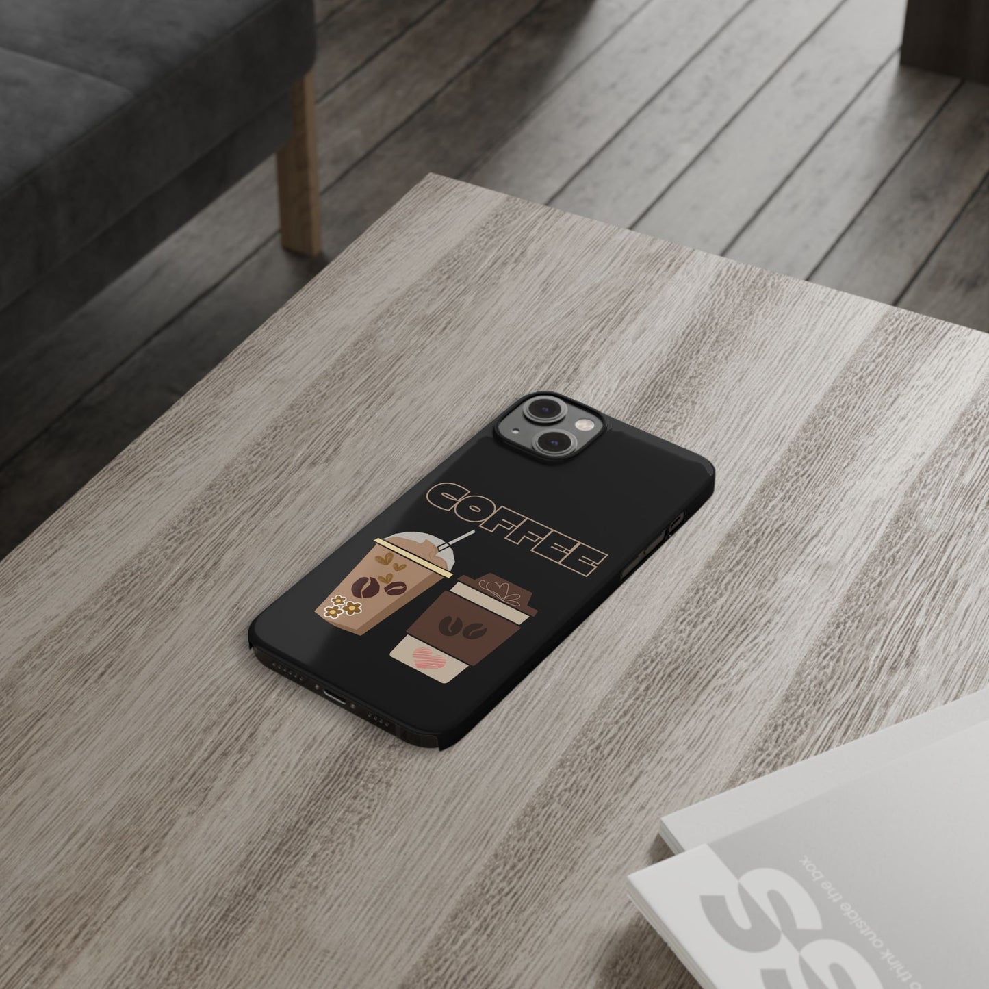 Best Slim Phone Cases "COFFEE"