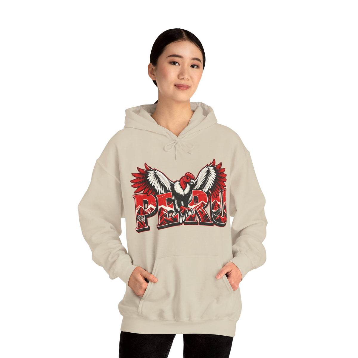 Best Peru Condor Hoodie - Peruvian Pullover