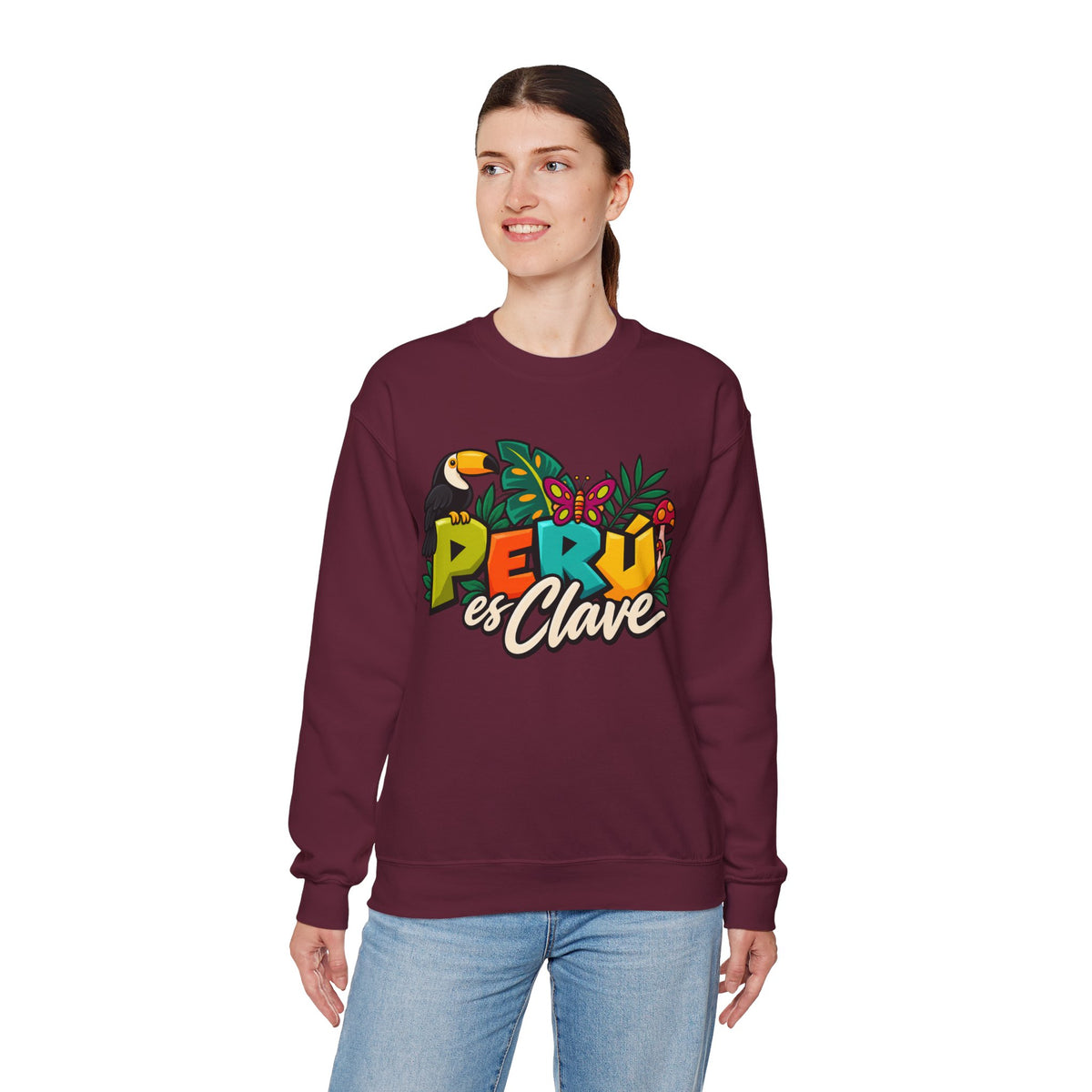 Best Perú es Clave Sweatshirt - Amazon Toucan Jungle Gift