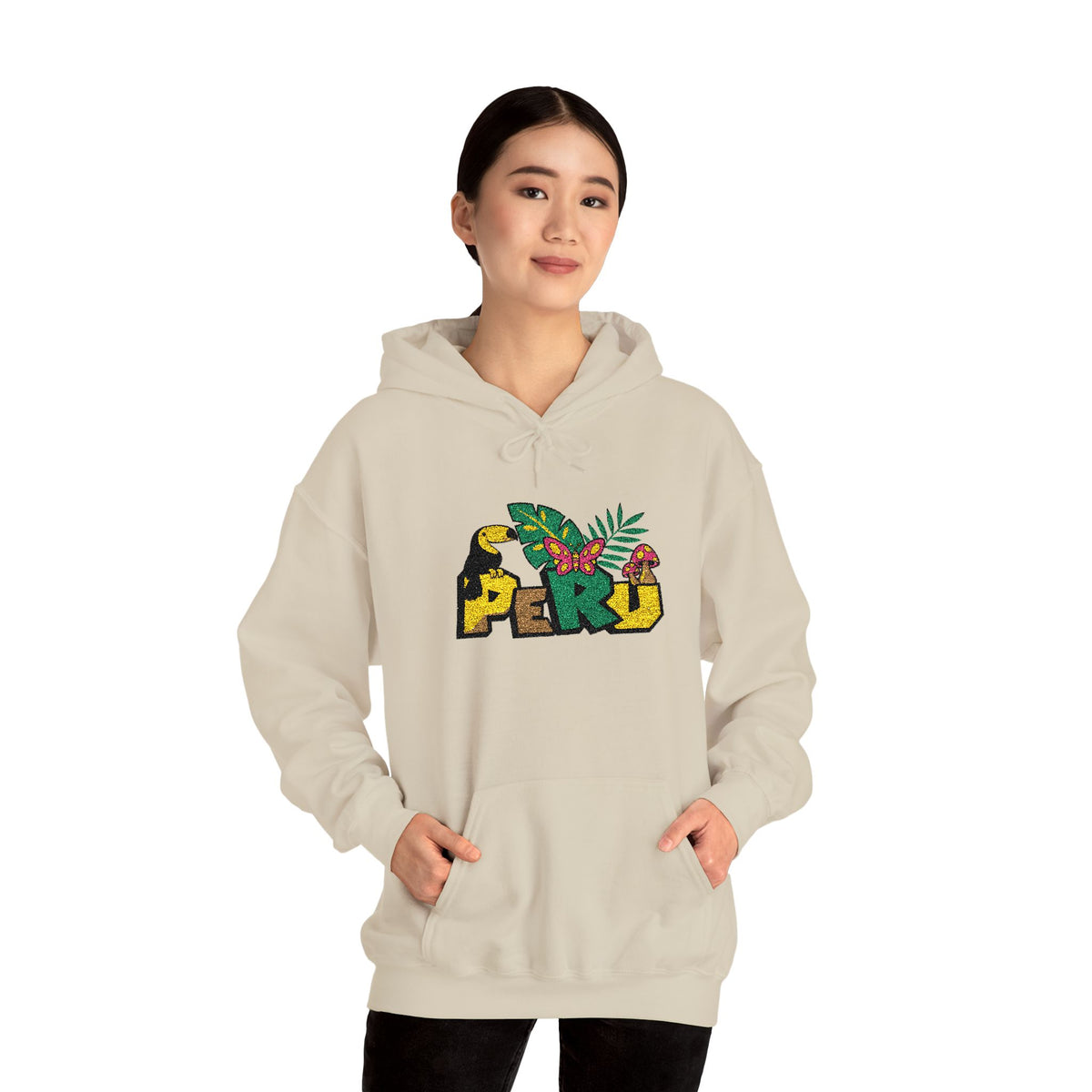 Best Peru Jungle Hoodie - Embroidered Toucan Amazon Gift