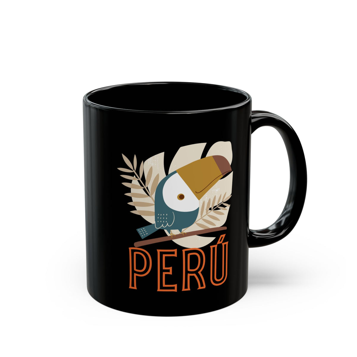 Best Peruvian Black Coffee Mug "Peru Rainforest"