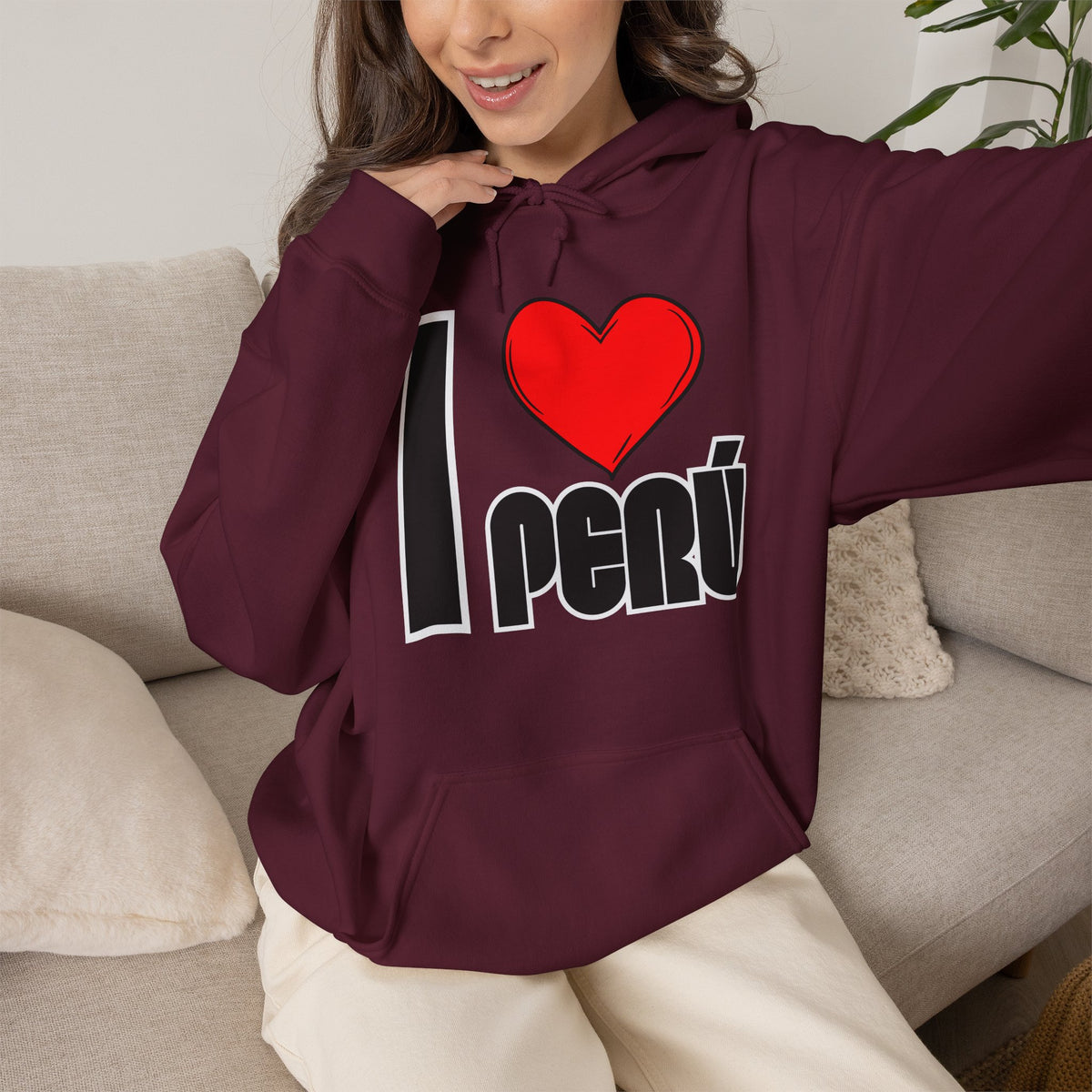 Best I Love Peru Hoodie - Cozy Peruvian Pride Gift, Unisex