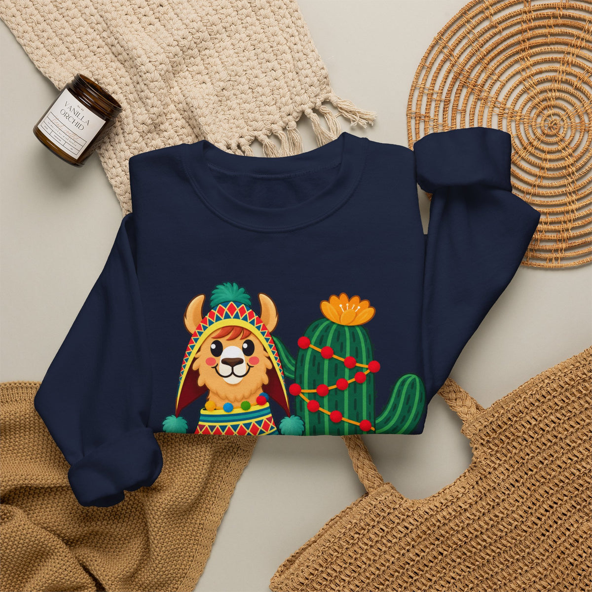 Best Peru Llama Sweatshirt - Cozy Peruvian Crewneck Gift