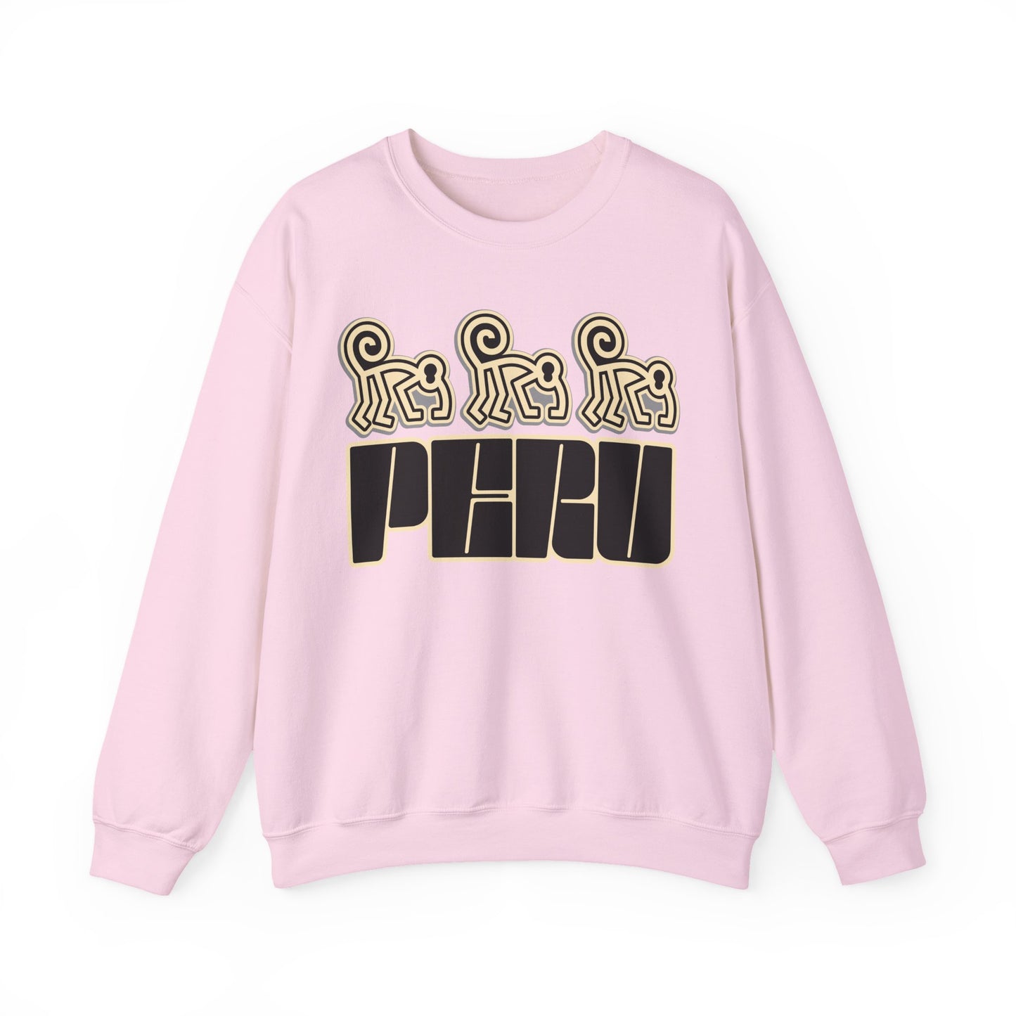 Best Peru Nazca Monkey Sweatshirt - Peruvian Crewneck
