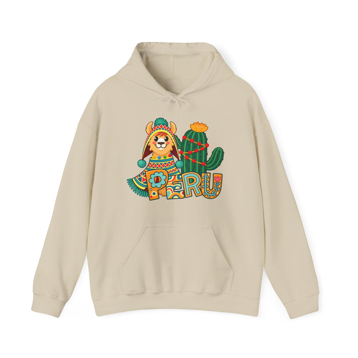Best Chullo Llama Peru Hoodie - Cute Andean Poncho Gift