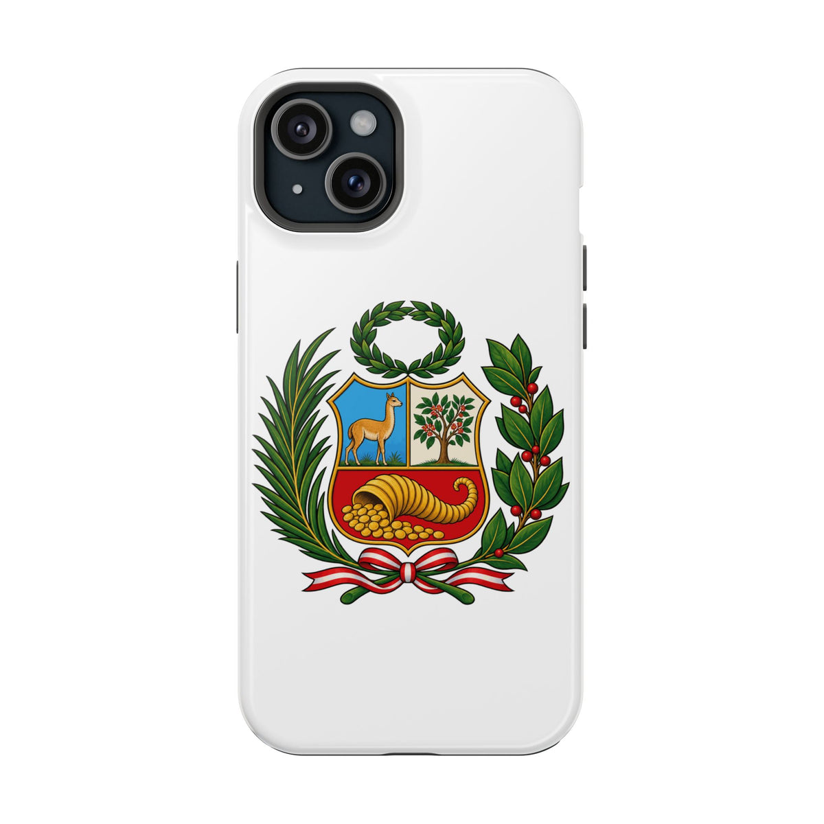 Best Peru Coat of Arms Phone Case - Escudo Nacional Gift