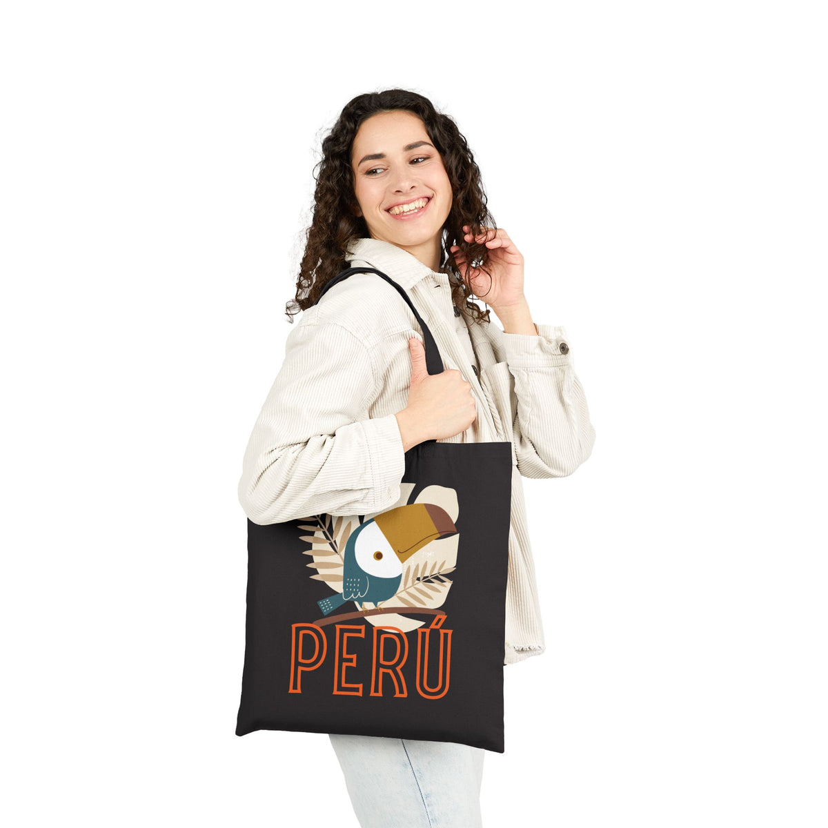 Best Peruvian Canvas Tote Bag "Tucán Perú"