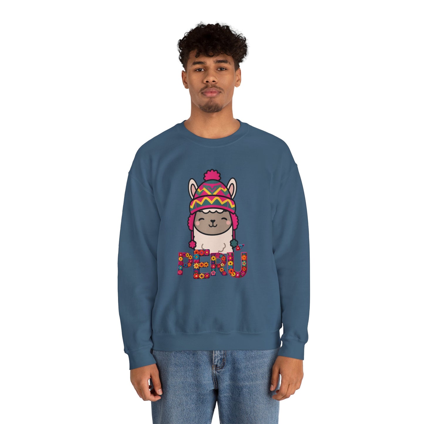 Best Peru Llama Chullo Sweatshirt - Cute Peruvian Tee
