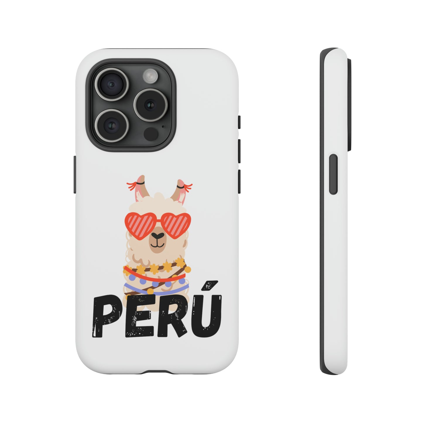 Tough iPhone  Cases "Peruvian Llama"