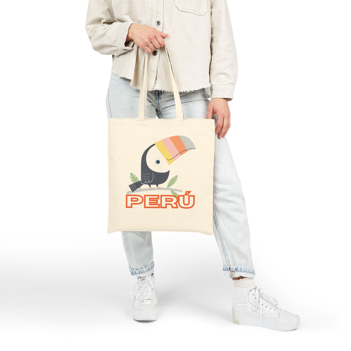 Best Peruvian Canvas Tote Bag "Peru Selva"