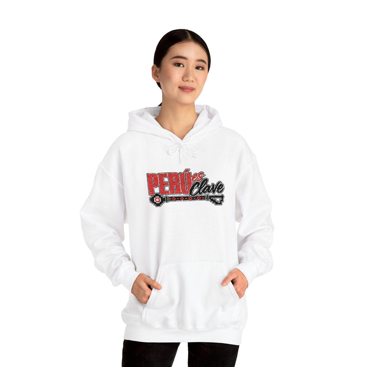 Best Peru Es Clave Embroidered Hoodie USA