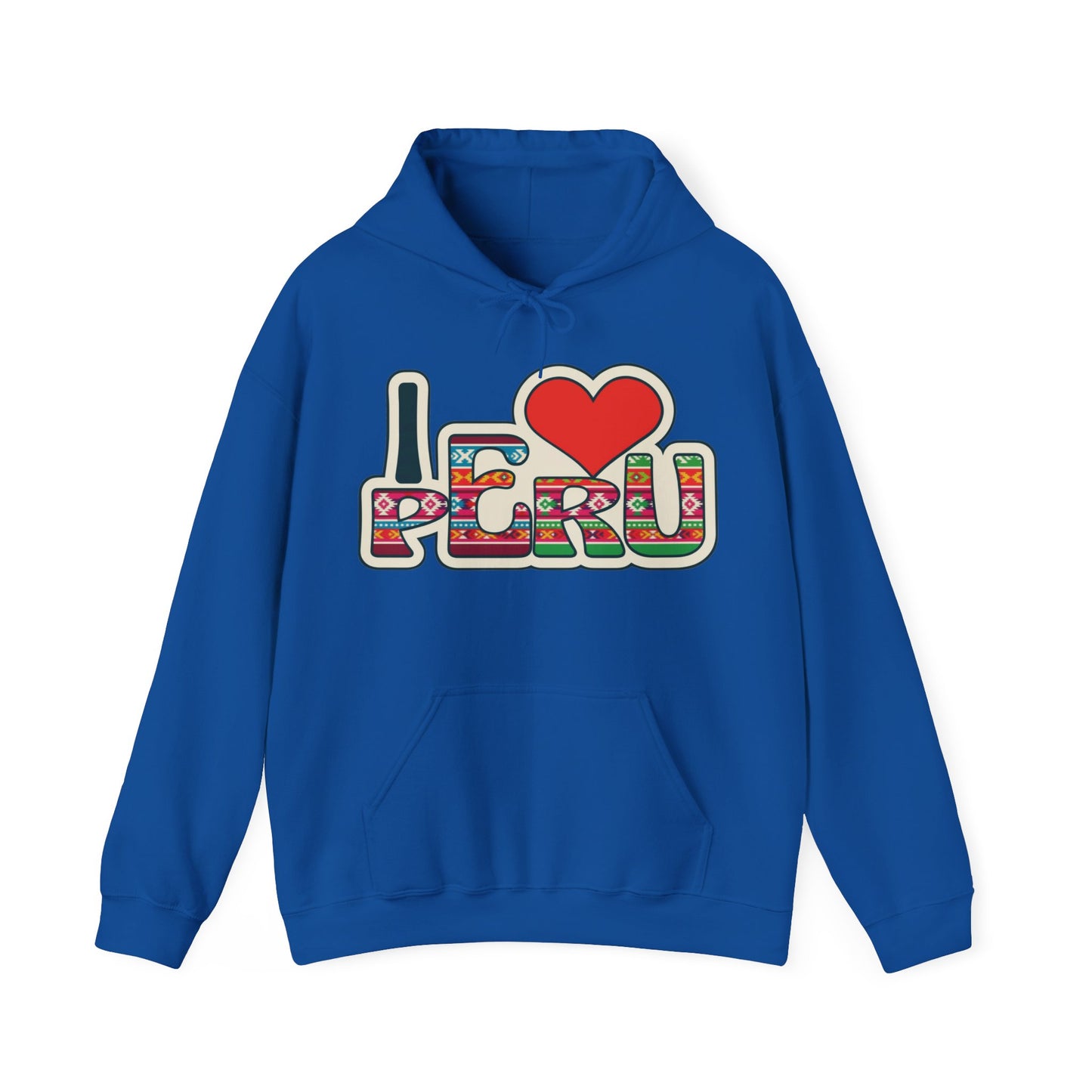 Best I Love Peru Unisex Hoodie - Peruvian Pride